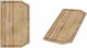 Sanitec Schneidebretter Hölzernes 40,5x19,5cm