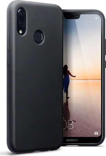 Husă Back Cover Silicon Mat 1.2mm Negru (Honor 8X)