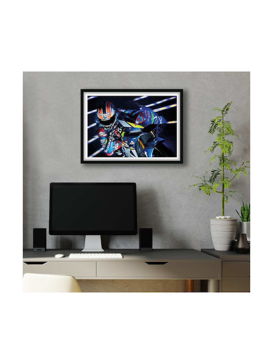 Poster Motogp Alex Rins Gp022 40cm X 50cm Brown...