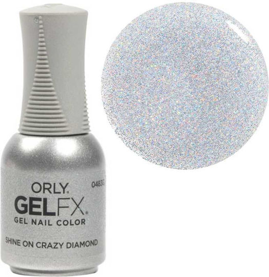 Orly Gelfx Glitter Semi-permanent Nail Polish Shine On Crazy Diamond 18 Ml