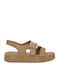 Γυναικεία Σανδάλια Flatforms Καφέ