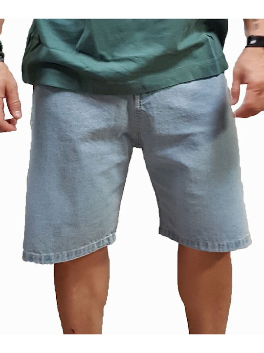 Cover Jeans Ανδρική Βερμούδα Τζιν Lt Blue