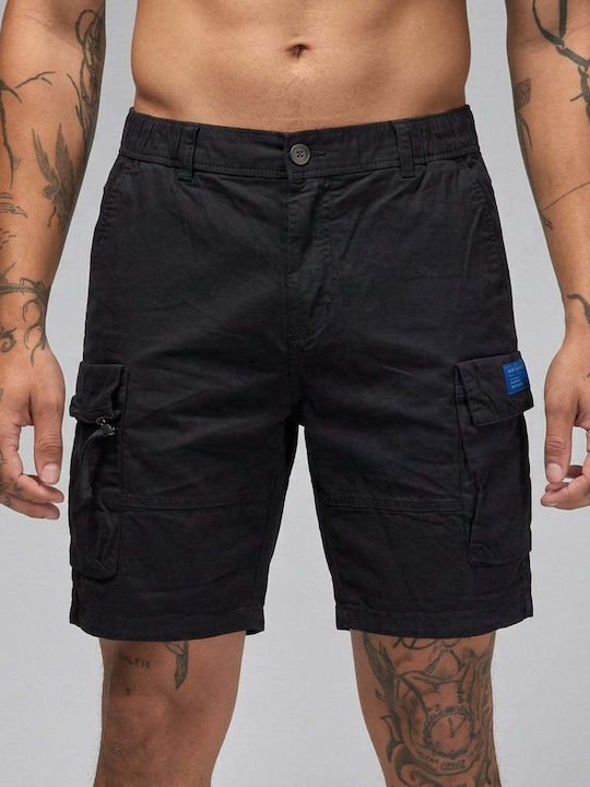 Performance Pantaloni Scurți Bărbați Cargo Negri