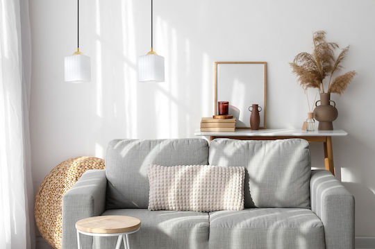 Light Home Κρεμαστό Φωτιστικό Μαύρο με Ντουί E27