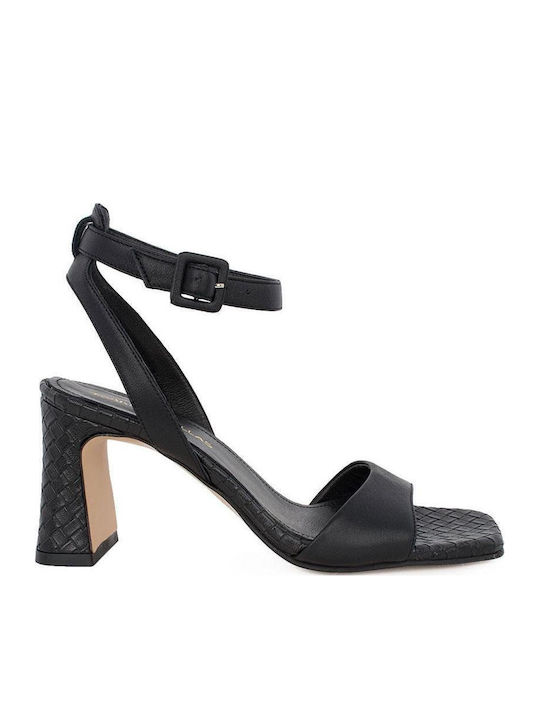 Tsakiris Mallas Damen Sandalen Schwarz