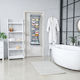 Relaxdays Kleideraufbewahrung in Grau Farbe 160x54x14cm