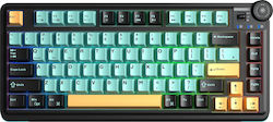 Aula AU75 Kabelloses Gaming-Tastatur 75% mit RG...