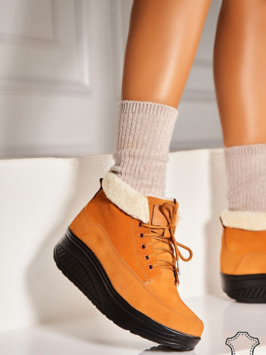 Botinelli Ghete Dama Suede Maro