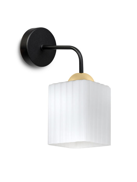 Light Home Μοντέρνο Φωτιστικό Τοίχου με Ντουί E...