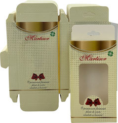 Set 200 Cardboard Packaging Martisor Alista Home Brooch Boxes Bow Model Yellow