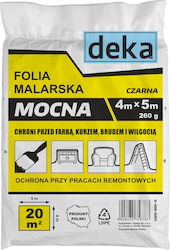 Strong Black Painter's Film 4*5m 300g D-300-0201 Strong Black Painter's Film 4*5m 300g D-300-0201