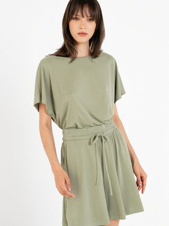 Philosophy Wear Γυναικείο Σορτς Light Green