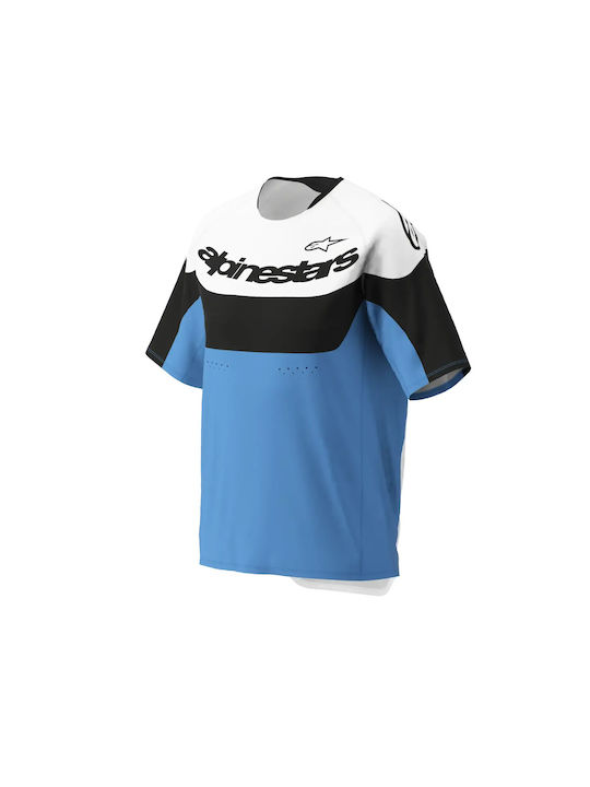 Männer Kurze Ärmel Fahrradtrikot Berg Fahrrad Blau