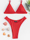 Bikini Set Triangle Red