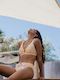 Bikini Dreieck D Cup Gelb