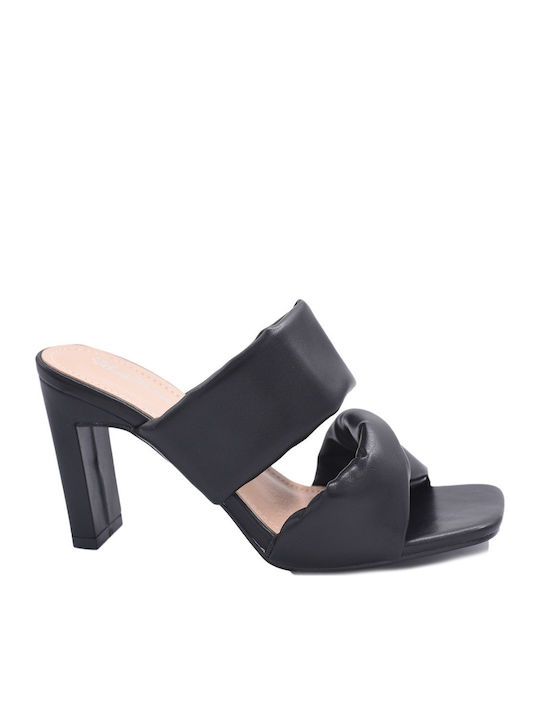 Belle Women Damen Sandalen Schwarze