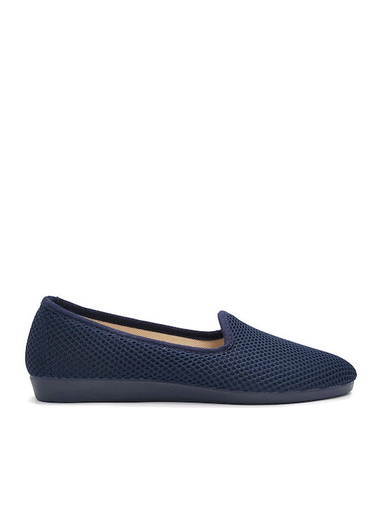 Medies Closed-Toe Women's Blue Slippers