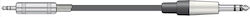 Chord Cablu 6,3 Mm De Sex Masculin - 3,5 Mm Male 0,75m S6-3J075