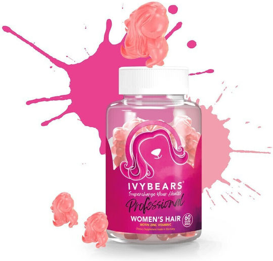 IvyBears Professional Women's Hair 60 Lozenges