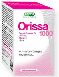 Agetis Orissa Evening Primrose 60 κάψουλες Agetis Orissa Evening Primrose 60 κάψουλες
