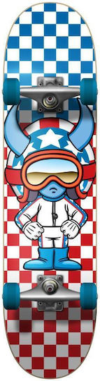 Speed Demons Skate Complete Shortboard Κόκκινο