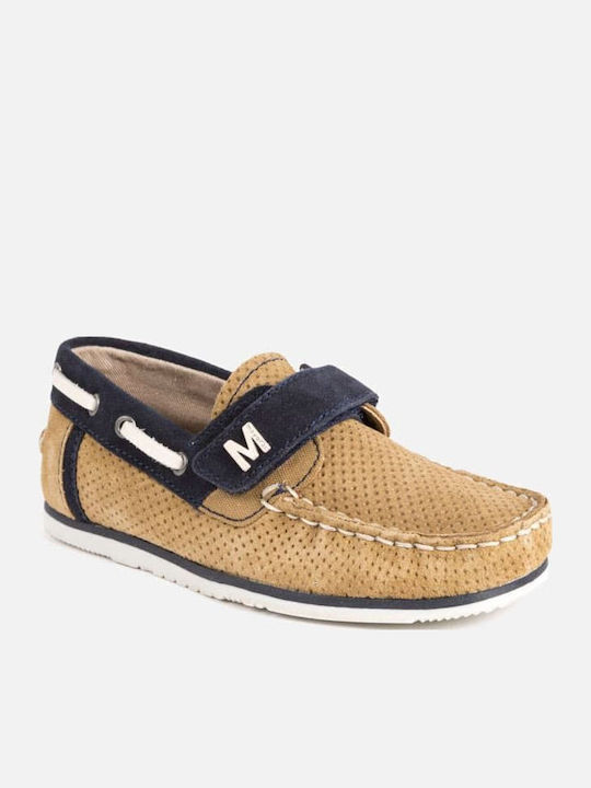 Leder Kinder Slipper & Mokassins Braun