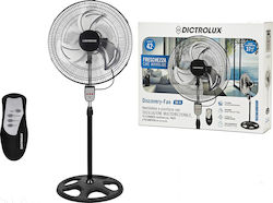 DictroLux Discovery Fan Pedestal 42cm Black DictroLux Discovery Fan Pedestal 42cm Black