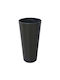 TnS Plastic Flower Pot Anthracite 30x60cm
