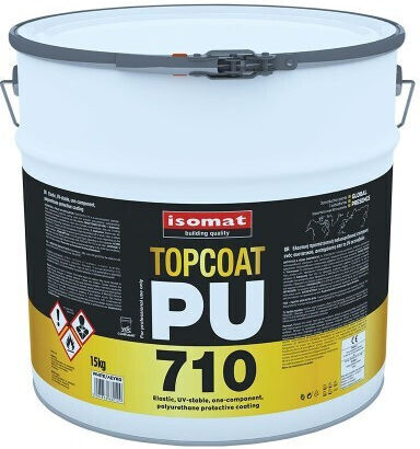 Isomat Topcoat-pu Brushable Polyurethane Waterproofing 15kg White