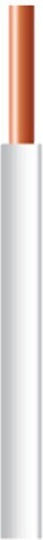 Netzkabel Nya Ηο7v-u 1χ1 5mm² Weiß 100m/Rolle