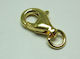Silver 925 Gilded Clasp 11mm 1 Piece