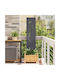 vidaXL Garden Decoration 32x1.7x140cm 876254