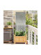 vidaXL Garden Decoration 50x1.7x140cm 876306