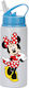 Пагури Mickey Mouse 600ml Бяла Светлосиня Капачка