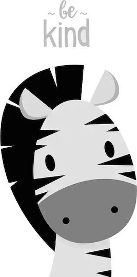 Kinderposter Zebra 50x40cm