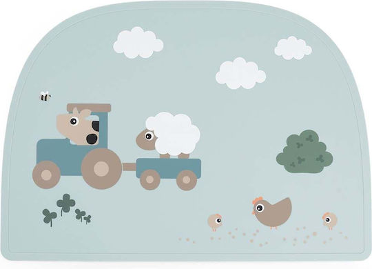 Done by Deer Blue Silicone Placemats