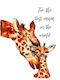 Παιδική Αφίσα Best Giraffe Mom 50x40εκ.