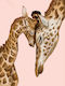 Παιδική Αφίσα Giraffes 50x40εκ.