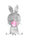 Poster Pentru Copii Little Bunny 50x40cm