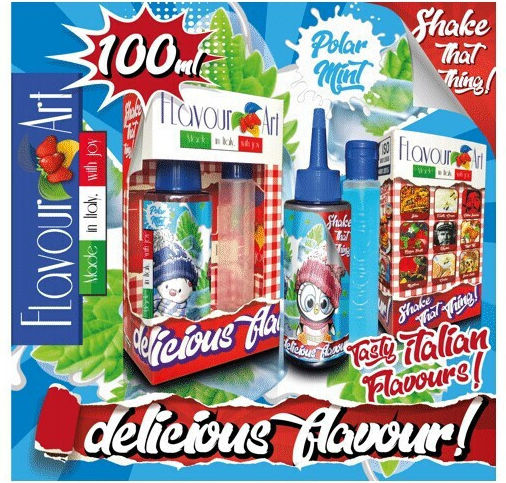 Flavour Art Flavor Shot Mix 60ml/100ml 1τμχ FLMASPM60100 Polar Mint