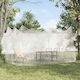 vidaxl Camping Mosquitos Nest Garden 156 Mesh White 3 X 4.5 X 2.5 M Polyester