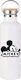 Photoretous Thermosflasche Mickey Mouse 750ml Bambus Weiß