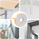 vidaXL Self-Adhesive Foam Tape White 10mm 20 Pieces