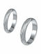 Ioannis Kosmima Set Wedding Rings From 9K White Gold