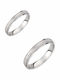 Ioannis Kosmima Set Wedding Rings From 9K White Gold