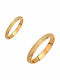 Ioannis Kosmima Set Wedding Rings From Yellow Gold 9K