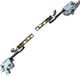 Laptop Hinges Bracket Set Hp Zbook 17 G3 17 G4 Am1ca000300 Am1ca000400 906120-001 Am10w000500 Am10w000600 848370-001 Left & Right No Brackets Code 1-hng0850