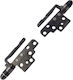 Laptop Hinges Bracket Set Dell Latitude 7520 E7520 0nvchr Nvchr 0n2nh2 N2nh2 Left & Right No Brackets Code 1-hng0852