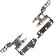 Laptop Hinges Bracket Set Hp Spectre 16-f 16t-f 16-f0013dx 16-f0023dx 16-f1000 M83709-001 Am39c000200 Am39c000300 Tpn-c154 Left & Right No Brackets Code 1-hng0859