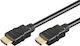 Goobay HDMI 2.0 Premium High Speed 4K 60Hz HDR Kabel HDMI-Stecker - HDMI-Stecker 3m Schwarz